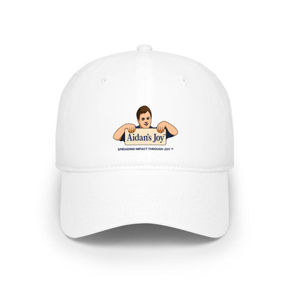 Low Profile Baseball Cap - 'Aidan's Joy' Logo Dad Hat
