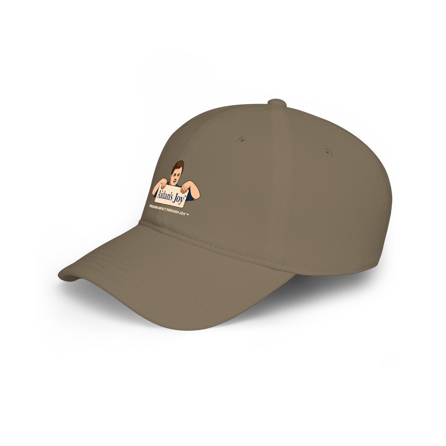 Low Profile Baseball Cap - 'Aidan's Joy' Logo Dad Hat