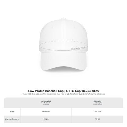 Low Profile Baseball Cap - 'Aidan's Joy' Logo Dad Hat