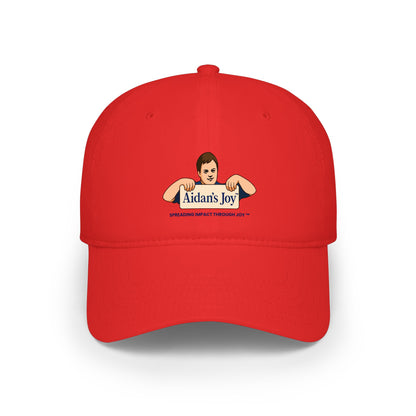 Low Profile Baseball Cap - 'Aidan's Joy' Logo Dad Hat