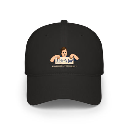 Low Profile Baseball Cap - 'Aidan's Joy' Logo Dad Hat