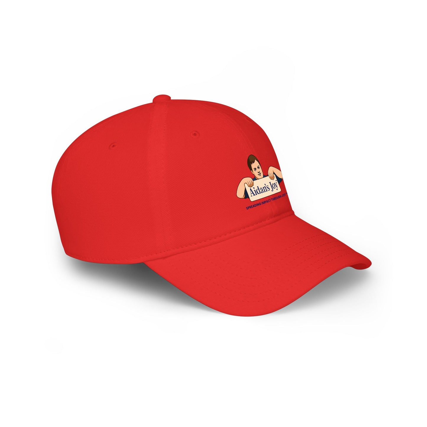 Low Profile Baseball Cap - 'Aidan's Joy' Logo Dad Hat
