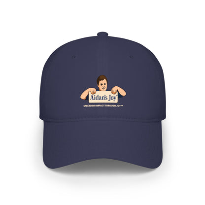 Low Profile Baseball Cap - 'Aidan's Joy' Logo Dad Hat