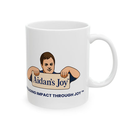 Aidan's Joy Ceramic Mug - Charity Logo Coffee Cup (11oz & 15oz)